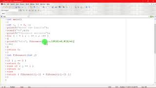 Technical Interview Important Programs 6 - Fibonacci Sequence using Recursive Function