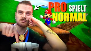 PRO spielt Super Mario 64 \