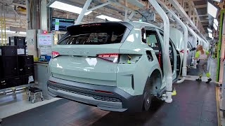 Inside Skoda’s Electric Car Factory: How Elroq \u0026 Enyaq Are Made at Mladá Boleslav