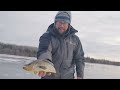 backwoods ice skating for giant crappies