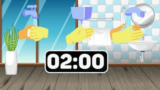 🧼⏳ 2 Minute Handwashing Timer for Kids | Fun & Effective!