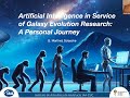 Artificial Intelligence in Service of Galaxy Evolution Research: A Personal Journey