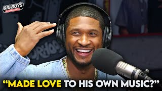 Usher Reveals First Celebrity Kiss, Songs He Wrote, and Playing His Own Music In The Bedroom