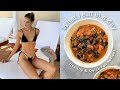 What I Eat in a Day as a Model | Healthy & Quick Fall Recipes | Sanne Vloet