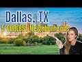 These Dallas TX Mansions are Mind Blowing | 5 BEST Dallas Texas Neighborhoods