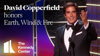 David Copperfield honors Earth, Wind & Fire | 2019 Kennedy Center Honors