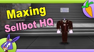 Maxing Sellbot HQ! Beta Live Stream | Toontown Rewritten