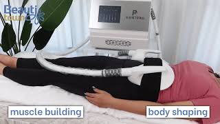 Hiemt portable fat removing muscle building machine