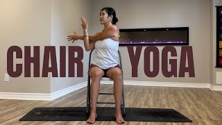 13 Mins Moving Meditation on Chair | Full Body Flexibility, Mobility, Brain Power