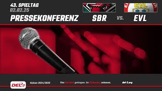 DEL2 Pressekonferenz Spieltag 43: Starbulls Rosenheim vs. EV Landshut