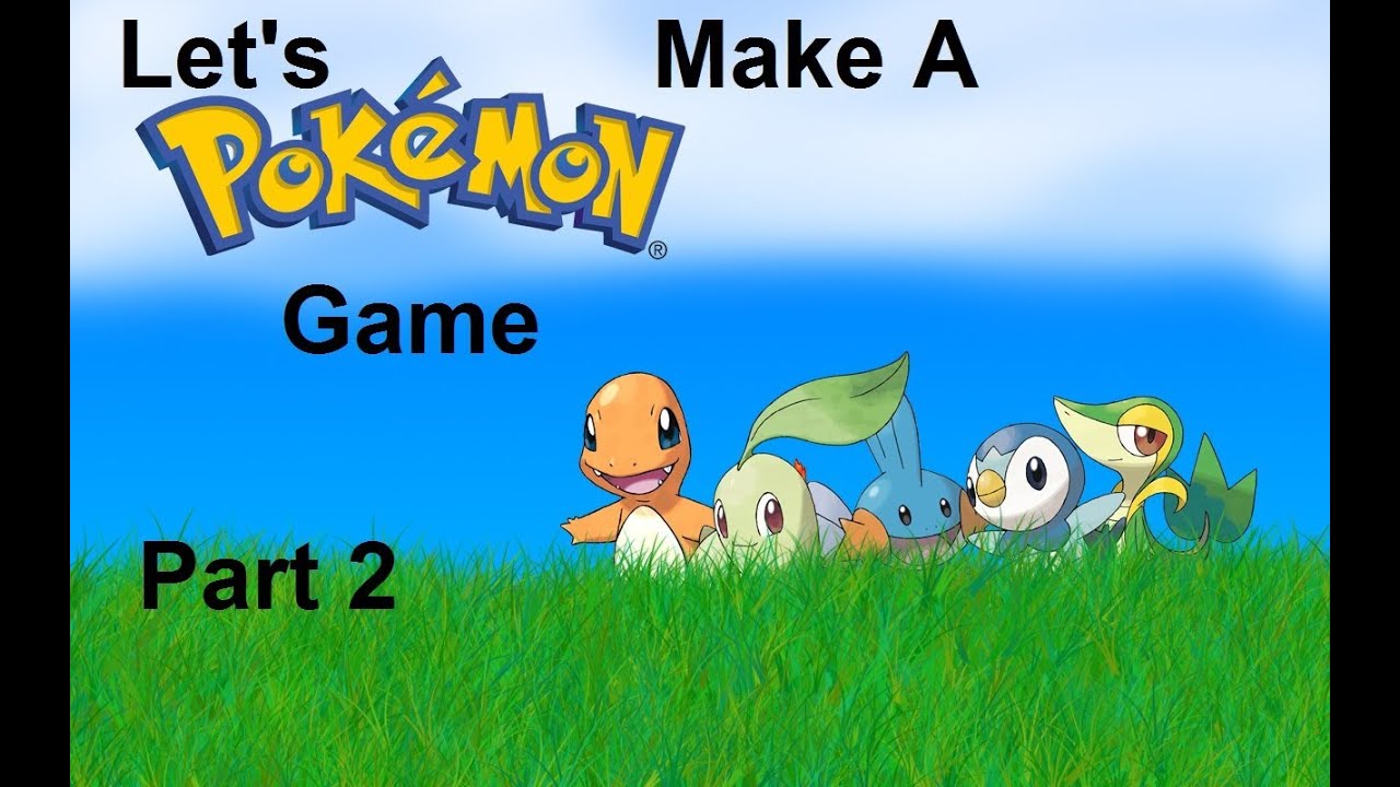 Let's Make A Pokémon Game Part 2 "Route 1" - YouTube