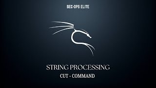 Kali Linux Basic Commands: Mastering the cut Command