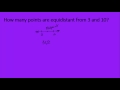 Distances between points on a Number Line