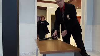 2 courthouses and 1 PD with a guest