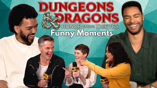 Dungeons and Dragons Honor Among Thieves Bloopers and Funny Moments