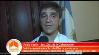 Pablo Yedlin gestionará mejoras para el Mercofrut - Tucumán Gobierno