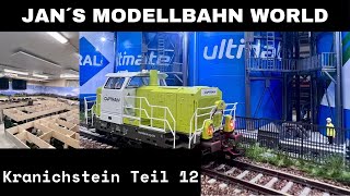 Modellbahn Spur H0/1:87 Kranichstein Teil 12 Betongleise altern / Aral Tanklager