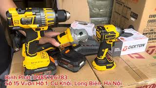 Chân Pin Dewalt - Chưing trình Dekton Tháng 5/2024