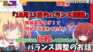 【PSO2NGS】『10月13日のバランス調整』のお話【VOICEROID実況】