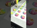 super smooth u0026 satisfying piping rainbow macarons in 15 seconds