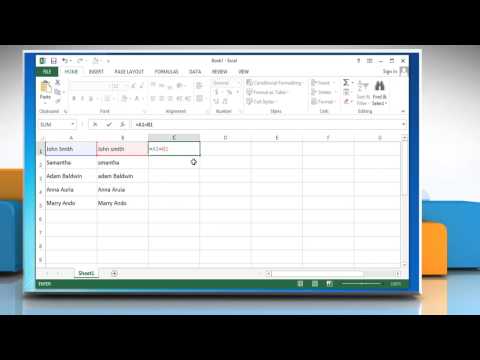 How to compare text strings in Excel 2013 How to compare text strings in Excel 2013