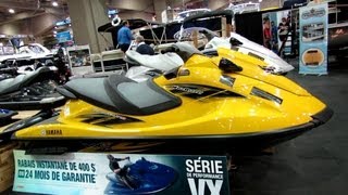 2013 Yamaha Wave Runner VXR High Output 1,8 Jet Ski - Walkaround - 2013 Montreal Boat Show