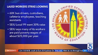LAUSD prepares for school closures as strike looms