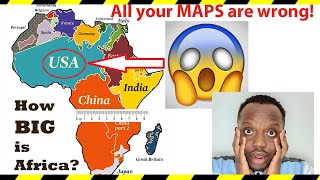 All Your MAPS Are WRONG | Why Africa is Distorted and Misrepresented