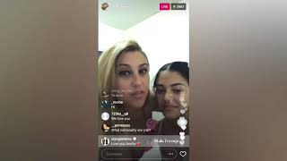 Malu Travejo live on Instagram with her mom | Malu Travejo Live | Instagram Live Streaming 2017