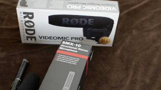 Azden SMX-10 vs Rode Videomic Pro audio comparison