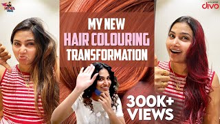 My New Hair Colouring Transformation | Myna Nandhini | Myna Wings