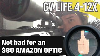 Surprising $80 Amazon Scope - CV LIFE 4-12X