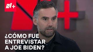 Enrique Acevedo cuenta en Despierta cómo fue la entrevista con Joe Biden - Despierta
