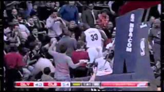 Big Sofo throws Shaq to the crowd  Cavaliers   Olympiakos 1