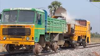 jcb 3dx work in ralway track/jcb lording stone to ralway truck/repairing track/jcb lording wok