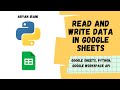 Python, Google Sheets API Tutorial | Read and Write Data | Aryan Irani