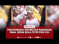 Penyandang Disabilitas Ramaikan Final Sepak Bola Putri PON XXI