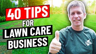 40 Lawn Care Business Tips (Easy to Understand and Apply)