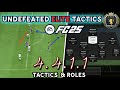 FC 25 | UNDEFEATED 4-4-1-1 is THE BEST META Tactics and Roles.