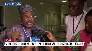 ICAN Members Celebrate National President While Discussing Issues