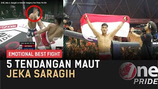 Ampun Bos! 😭 5 Tendangan Maut Penyiksa Lawan Jeka Saragih | Emotional Best Fight