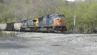 EMD - Led Full Coal Train Pauses @ Weverton MD