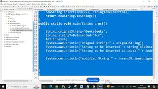 "How to Insert Strings Efficiently in Java Using StringBuffer"