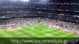 Atmosphere at Estadio Santiago Bernabéu (23/03/14)