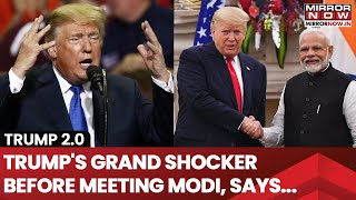 Trump's Big Announcement Before Modi Meet Sends Shockwaves?| India Under Radar? Watch