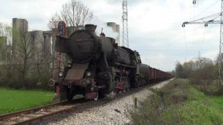 Bosnia - Kriegslok on long freight