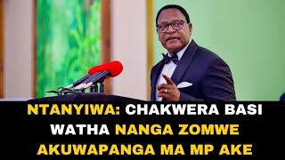 NKHANGA ZAONA ANGAWINE BWANJI ALI BUSY KUZUZA MA MP AKE OMWE MUNTHU ANAMUTHANDIZA WATHA BASI