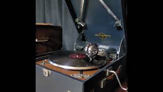 岡本 敦郎 ♪高原列車は行く♪ 1954年 78rpm record. Columbia Model No G - 241 phonograph