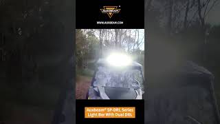 Auxbeam® SP-DRL Series 22 Inch 139W 16320LM Dual Row Off Road LED Light Bar With Amber\u0026White DRL