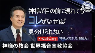 神様がくださった「知る力」 | 神様の教会 世界福音宣教協会, 安商洪様, 母なる神様